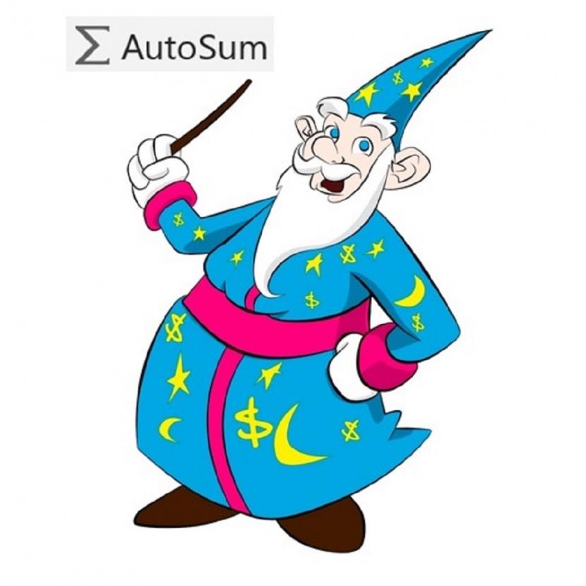 Excel's AutoSum Wizard saves time but you must check results carefully